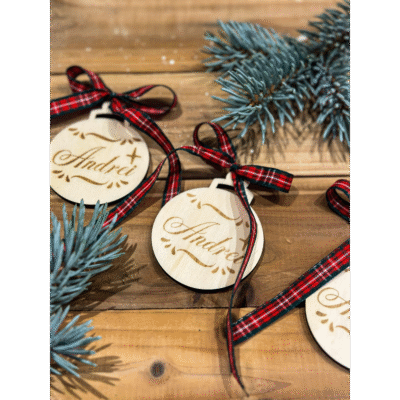 glob crăciun personalizat