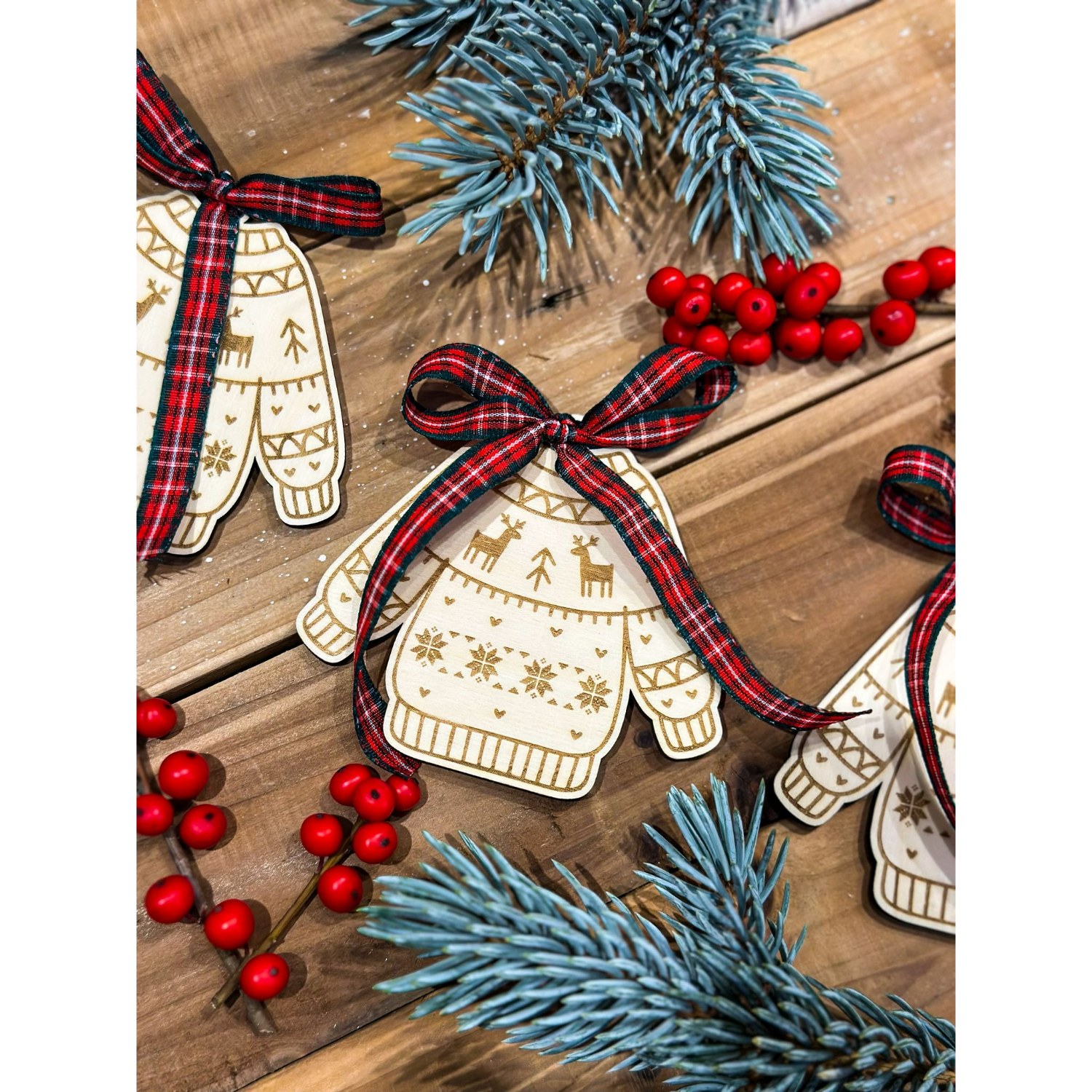 pulover de crăciun personalizabil