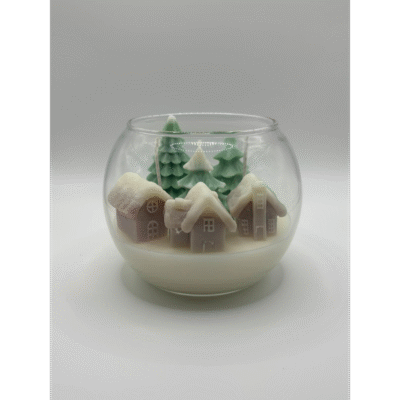 lumânare winter wonderland